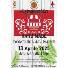 Mercatino “hand made” Domenica delle Palme 2025
