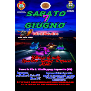 Ritrovo di auto sportive, tuning, d’epoca, moto